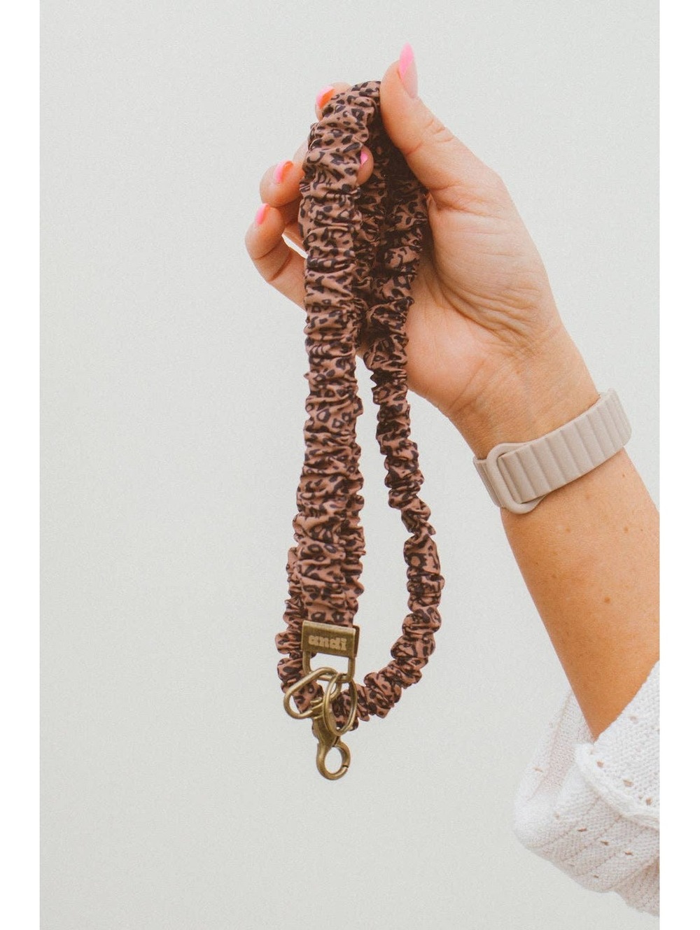Andi Spotted Leopard Lanyard